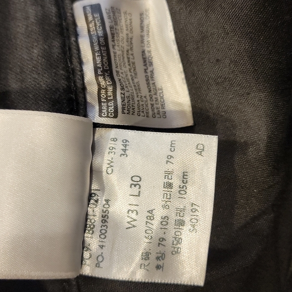 Levi's 711 Skinny Black Deconstructed Jeans - Picture 13 of 15